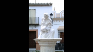 Escultura de cerámica hecha a mano para jardín